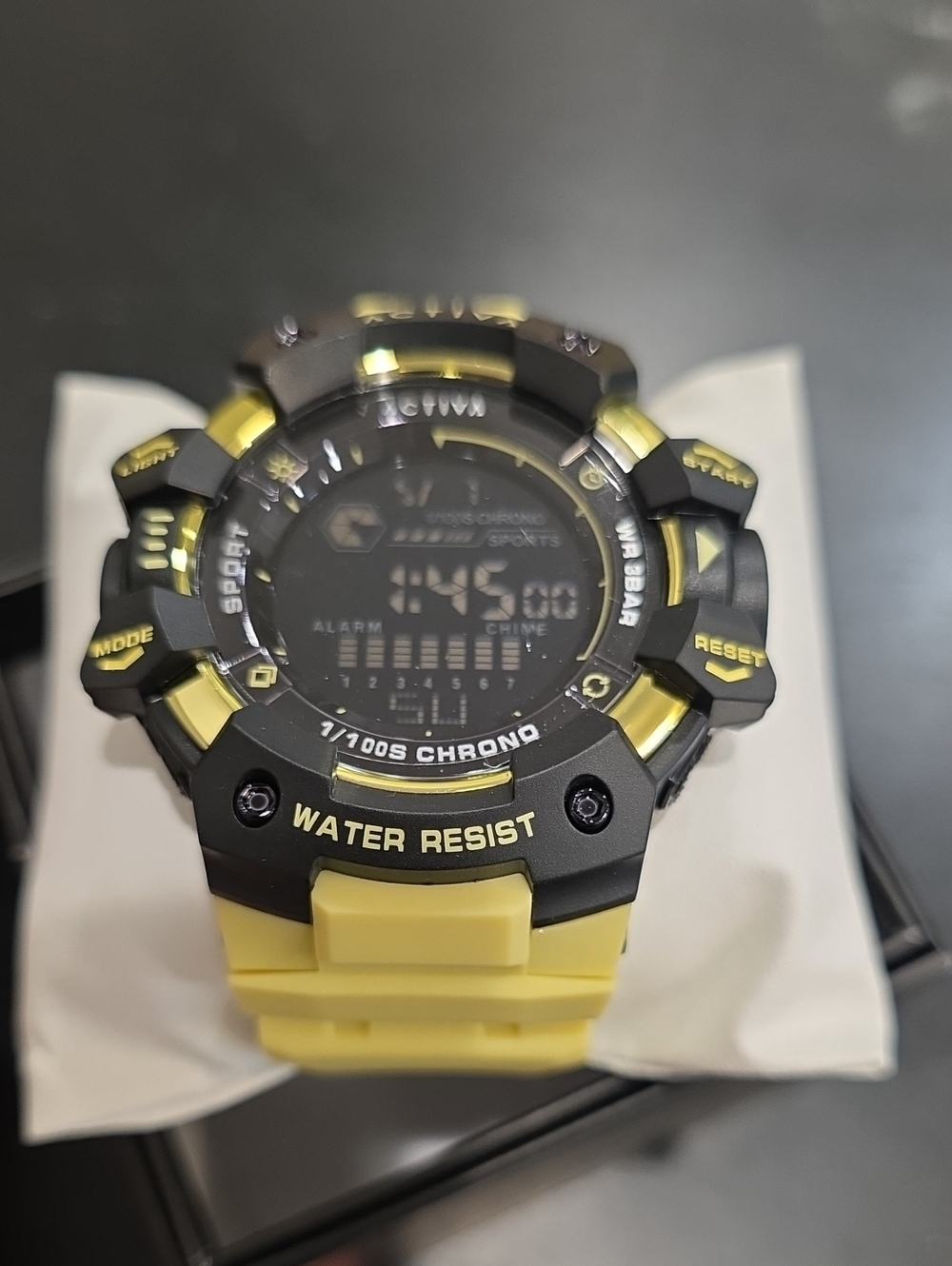 868.   Activa By Invicta Digital Essentials Watch - 50mm, Yellow (ACW8050-004)